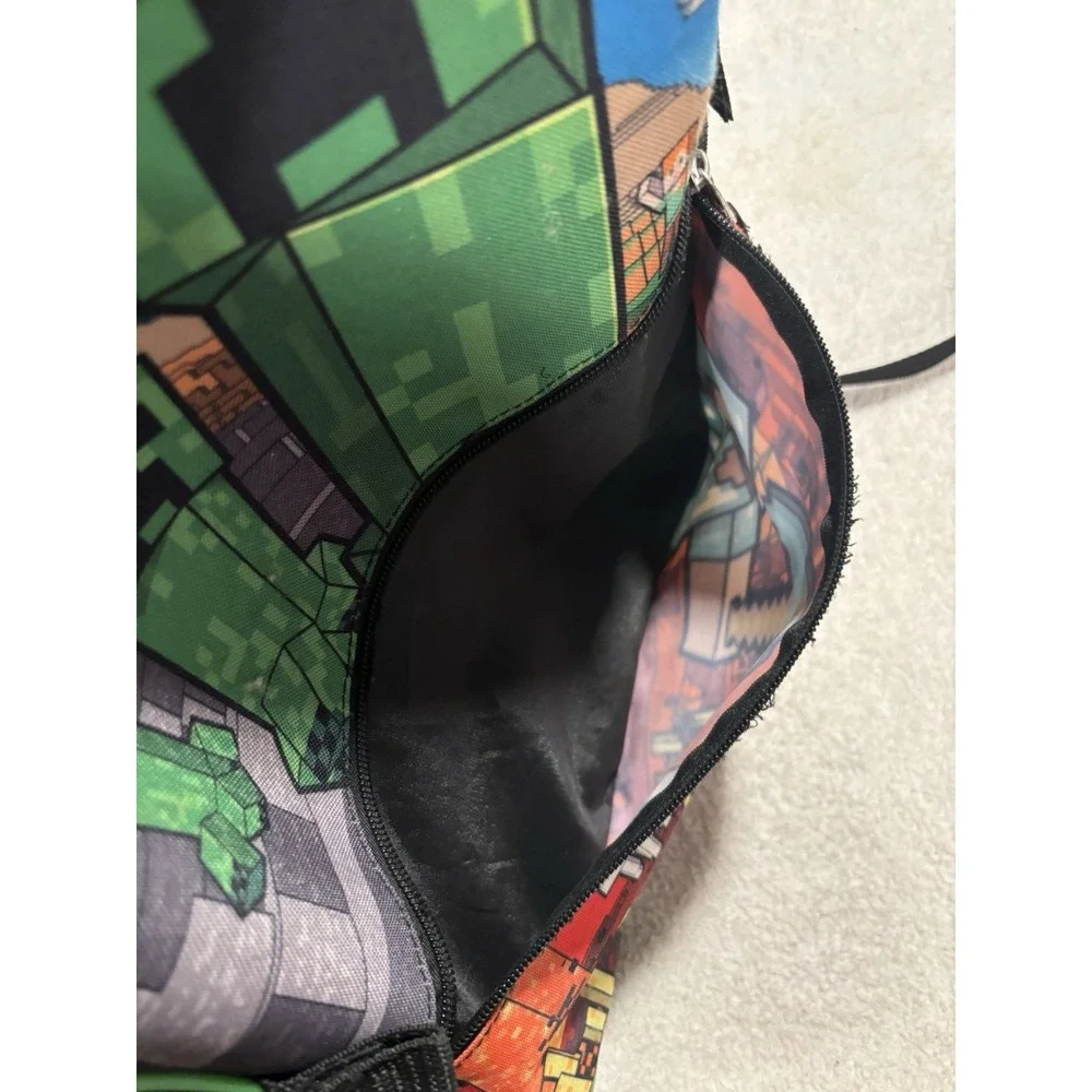 Minecraft‎ 16 Inch Backpack With Cushions Straps